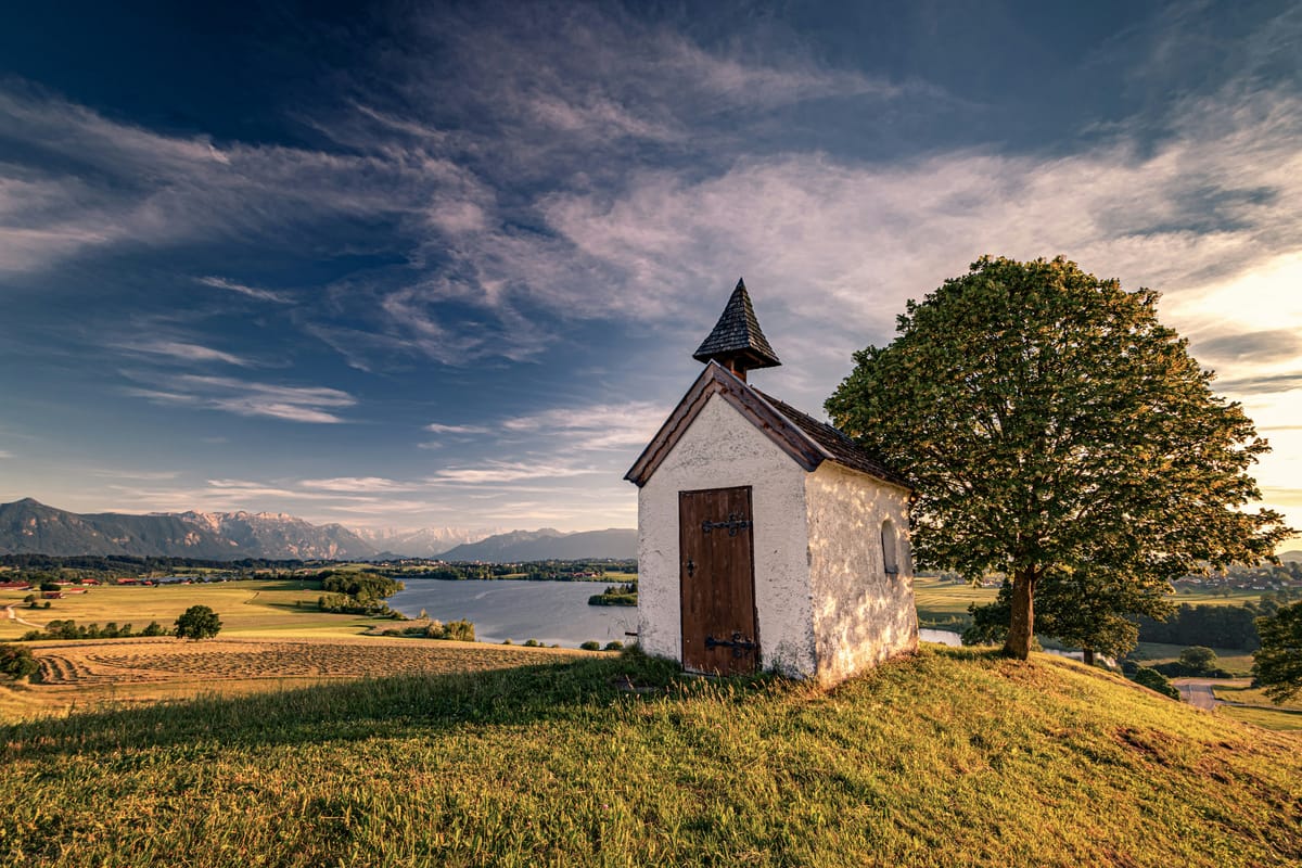 Traditionelles Landhaus